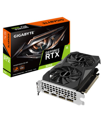 Gigabyte RTX3050 WINDFORCE OC 6G ( 6GB GDDR6 )